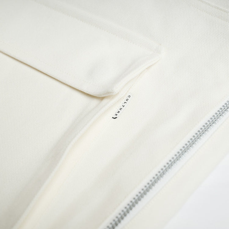 Duck Canvas Anorak Jacket White