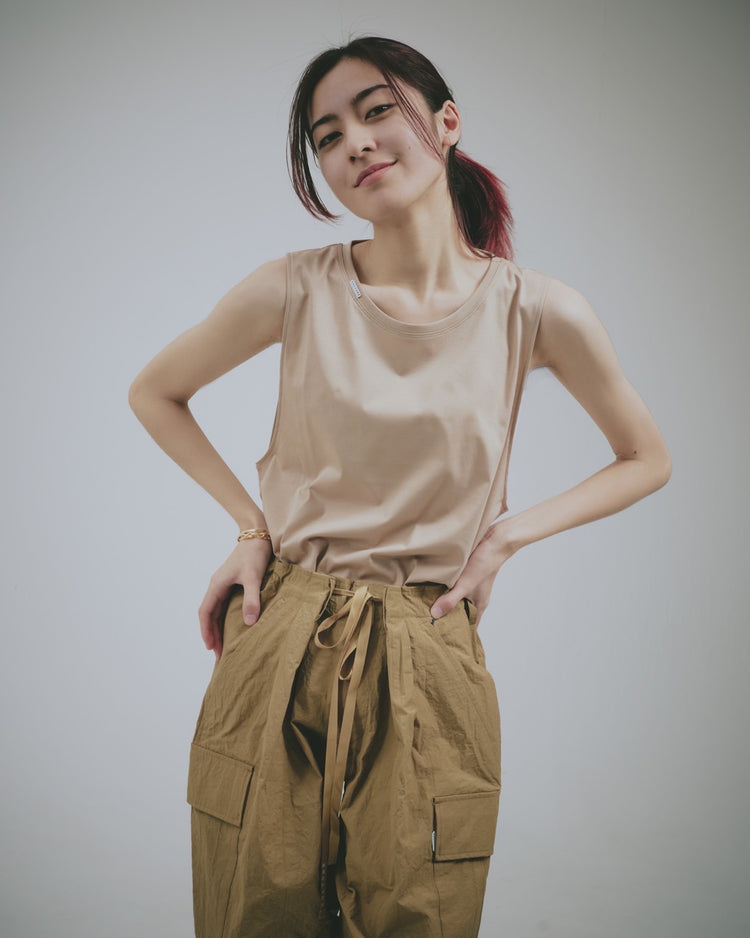 Sleeveless Tops Beige (Women’s)