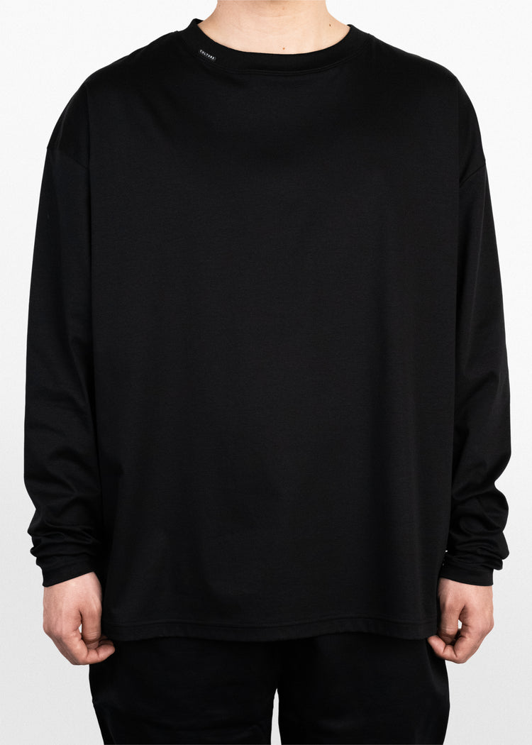 Comfort Flow Long Sleeve Shirts Black