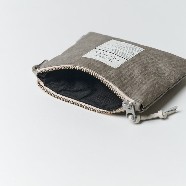 Utility Crossbody Multi Strap Tyvek Greige (Mini Wallet/Pouch/Smart Phone Holder)