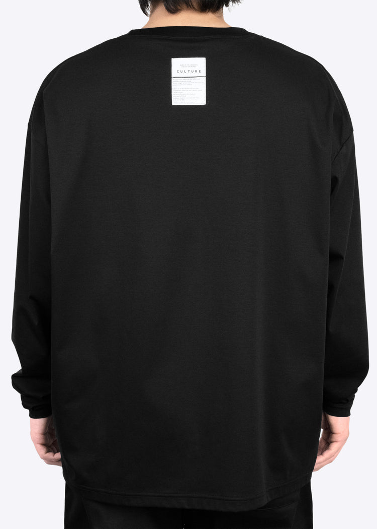 Comfort Flow Long Sleeve Shirts Black