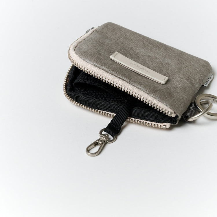 Utility Crossbody Multi Strap Tyvek Greige (Mini Wallet/Pouch/Smart Phone Holder)