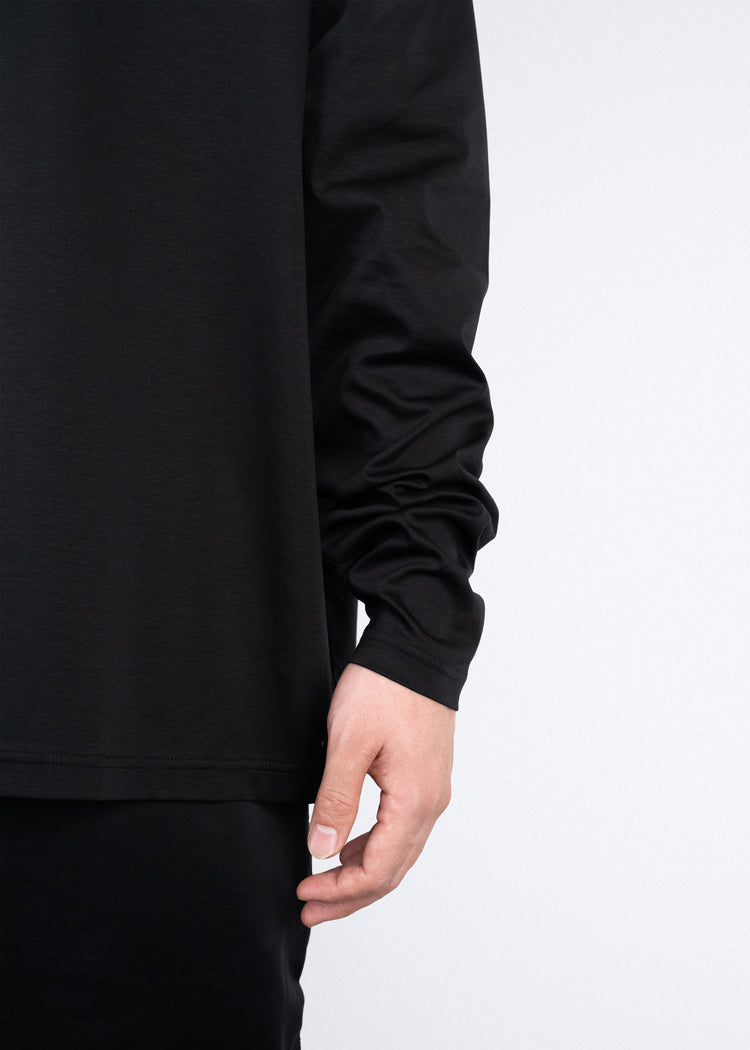 Comfort Flow Long Sleeve Shirts Black