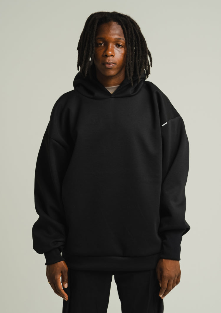 Drawstring Hoodie Black