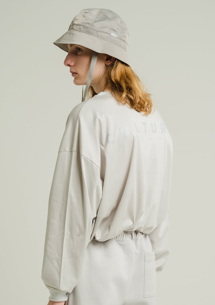 Long Sleeve Shirts Gray -Print Gray-