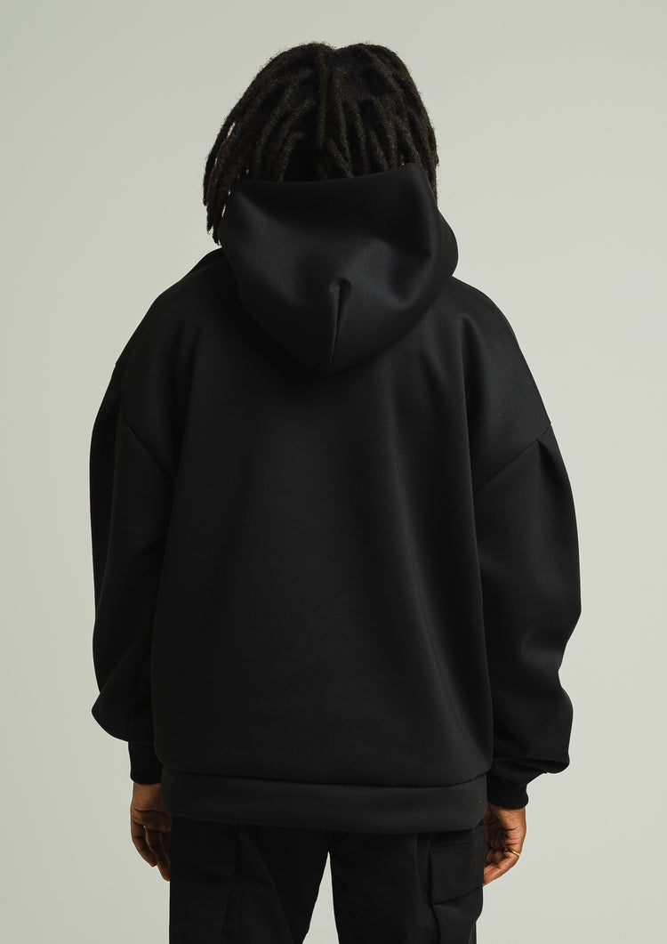 Drawstring Hoodie Black