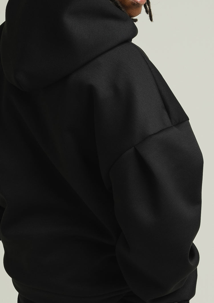 Drawstring Hoodie Black