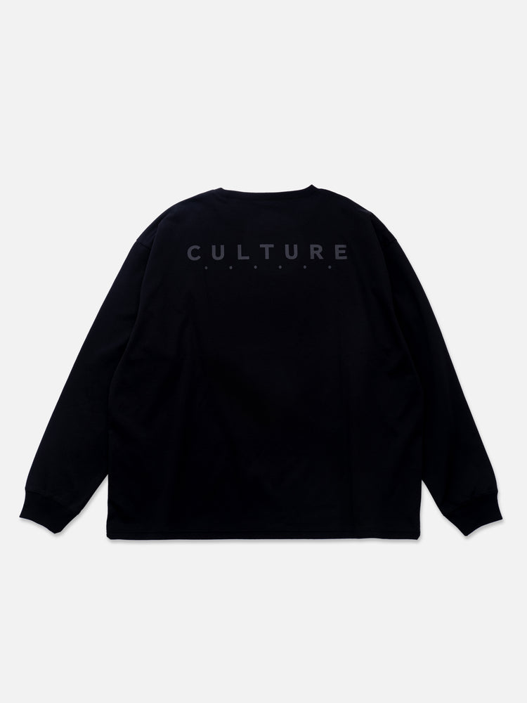 COLUMBIA -Long Sleeve Back Print Black-