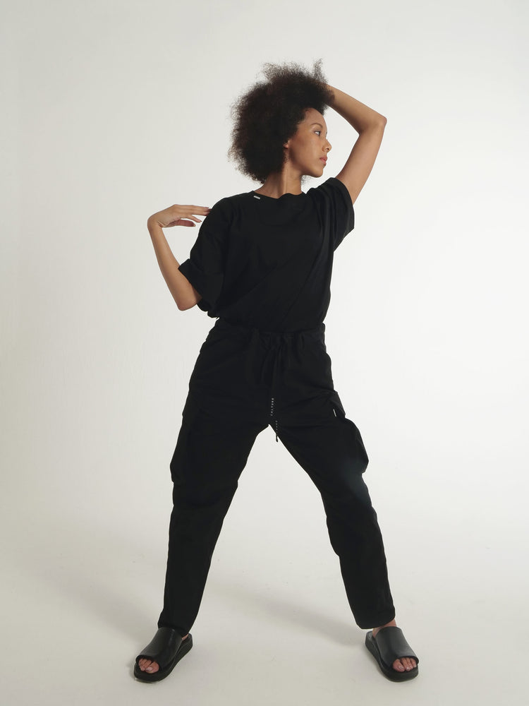 ENTERPRISE -Black Tee Plane-