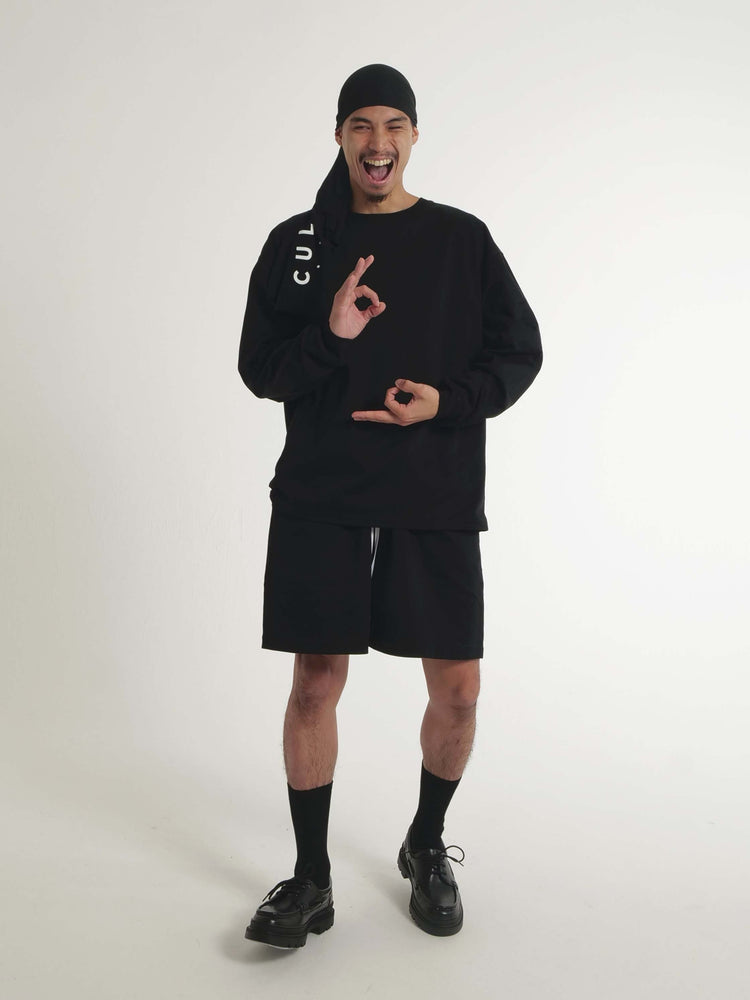 COLUMBIA -Long Sleeve Back Print Grey-