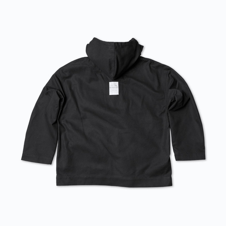 Duck Canvas Anorak Jacket Black