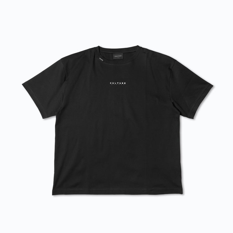 Front Logo Box T-shirts Black