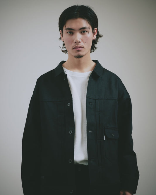 Solid Denim Jacket ※Pre-Order 4月上旬発送予定